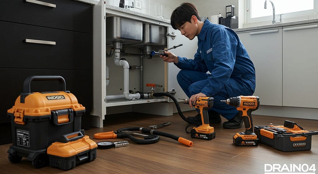 처인구 고압세척 오수관막힘 뚫어 문제 해결2