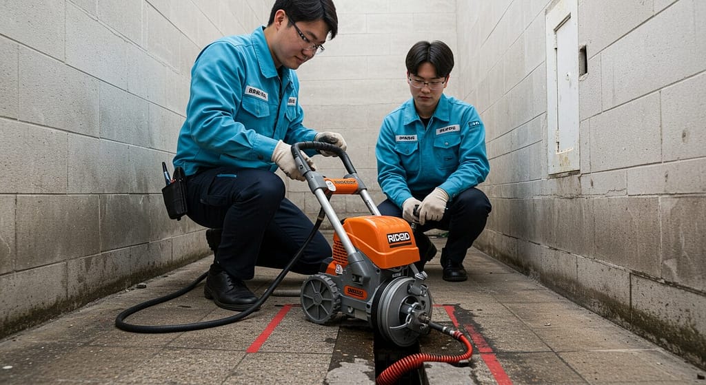 기흥구 고압세척 오수관막힘 뚫어 신속히1