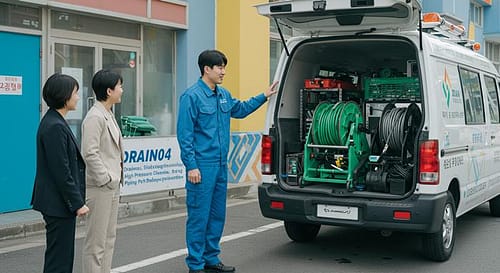 처인구 하수구 고압세척 횡주관 청소 확실