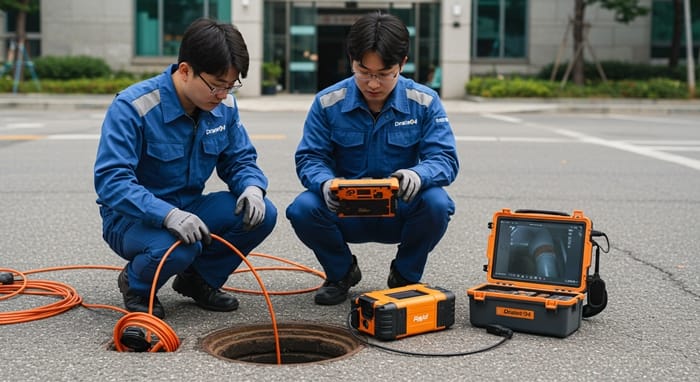 용인 하수구 막힘 내시경