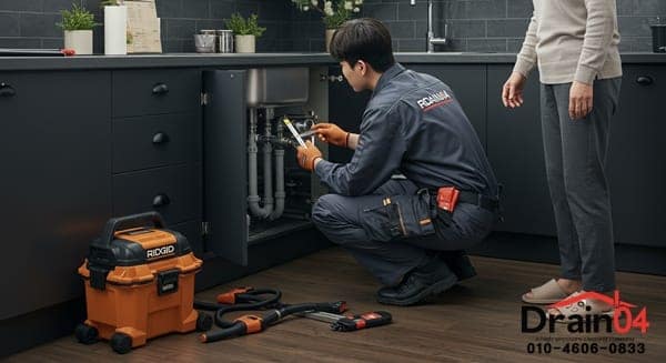 용인 하수구막힘 싱크대 뚫음 업체