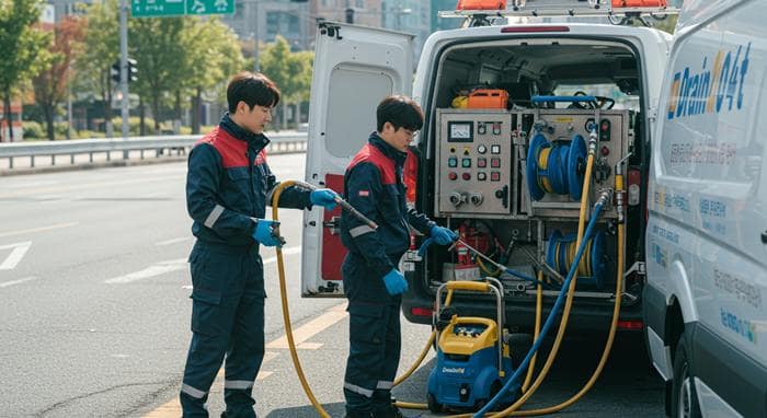 수지구 싱크대막힘 배수구 뚫음 해결사