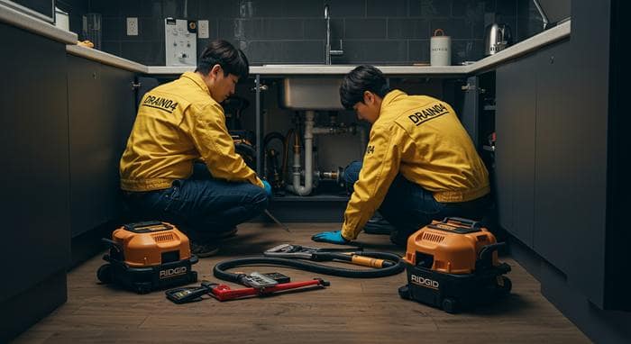 수지구 고압세척 오수관막힘 뚫어 전문 기술