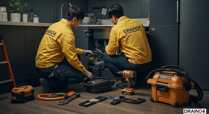 용인시 하수구 막힘 뚫음 업체 신속 해결