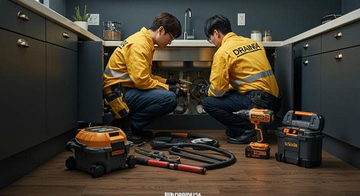 기흥구 싱크대막힘 배수구 뚫음 빠른 처리