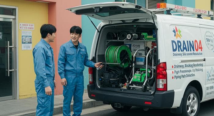 기흥구 고압세척 오수관막힘 뚫어 신속히