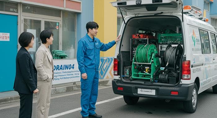 처인구 하수구 고압세척 횡주관 청소 확실