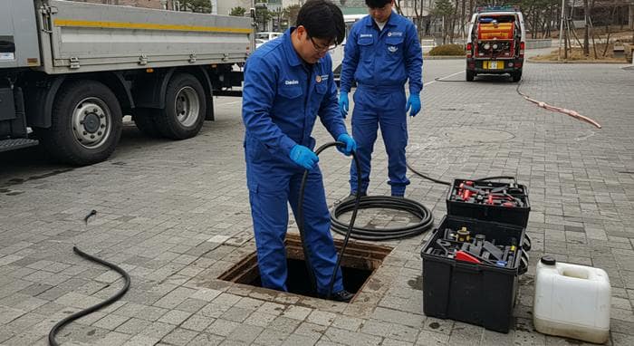 고매동 하수구 막힘 뚫음 업체 확실한 곳