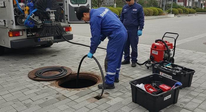 동백동 하수구 막힘 뚫음 업체 책임 시공