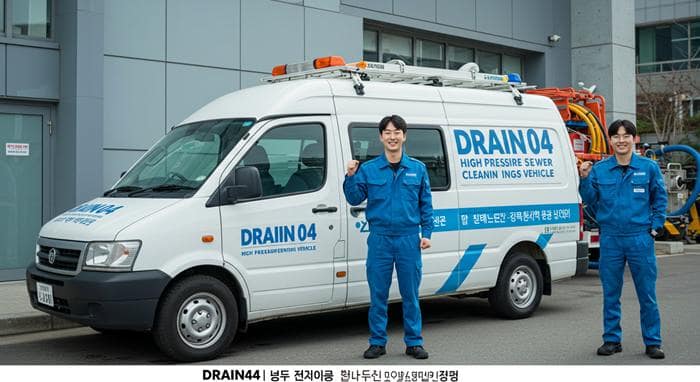 기흥구 하수구 고압세척 횡주관 청소 깔끔