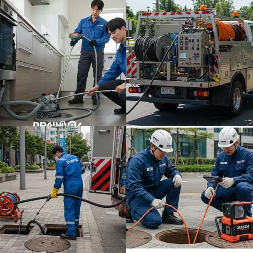 처인구 하수구 막힘 하수도 완벽하게 뚫어 드립니다