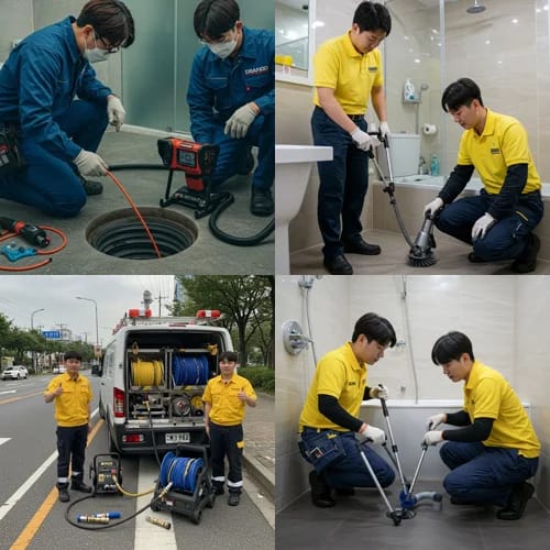 운학동 하수구막힘 뚫음 막힘 없는 하루를