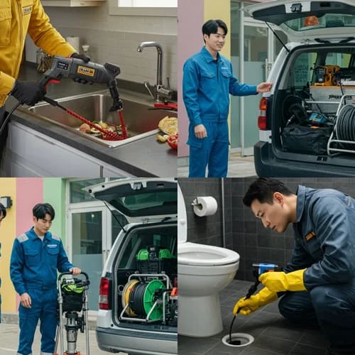 마평동 하수구막힘 뚫음 답답함 없이 뚫어 드려요