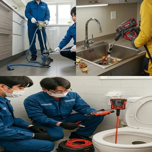 수지 변기막힘 수리 하수구 명가가 해결