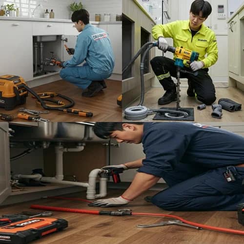 용인 싱크대막힘 뚫어 완벽한 복구 보장