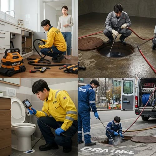 용인 싱크대막힘 뚫어 완벽한 복구 보장