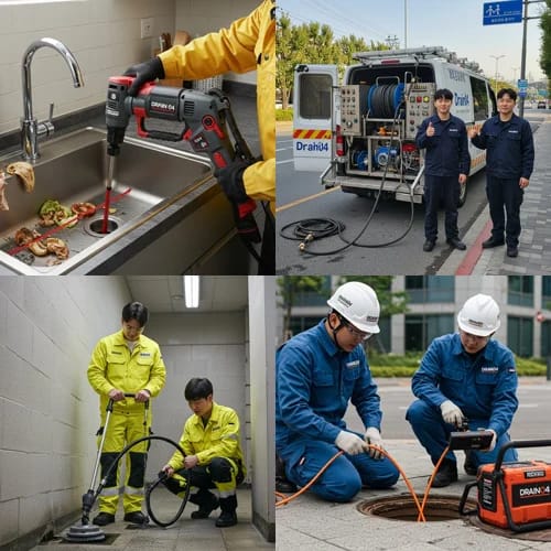 기흥구 하수구 뚫음 배수구 막힘 시원하게 뚫어 드릴게요