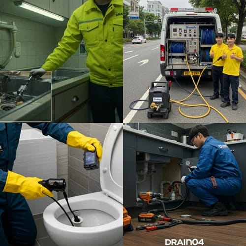 성복동 하수구막힘 뚫음 막힘의 끝판왕이 해결