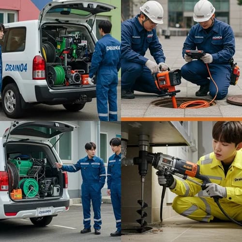 청덕동 하수구 막힘 하수도 전문가가 바로 출동