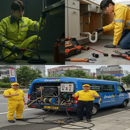 청덕동 하수구 막힘 하수도 전문가가 바로 출동