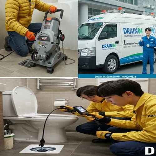 청덕동 하수구 막힘 하수도 전문가가 바로 출동