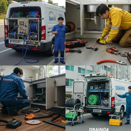 용인 하수구 막힘 하수도 막힌 속까지 후련하게