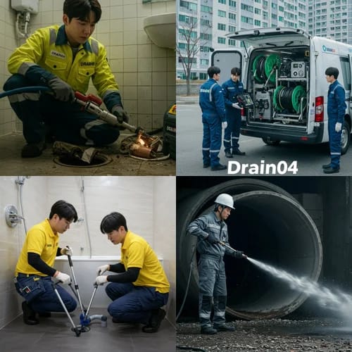 남동 하수구 막힘 하수도 답답함 제로 만들어 드려요