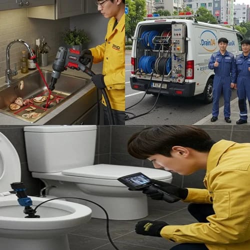 남동 하수구 막힘 하수도 답답함 제로 만들어 드려요