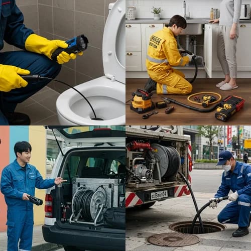 남동 하수구 막힘 하수도 답답함 제로 만들어 드려요