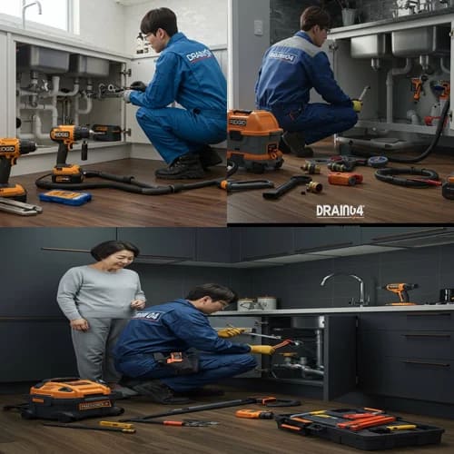 남동 하수구 막힘 하수도 답답함 제로 만들어 드려요