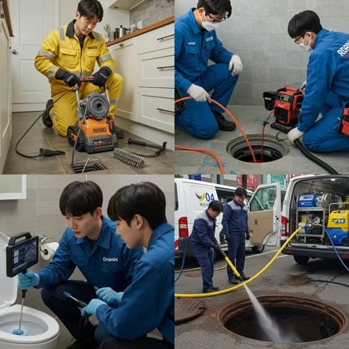처인구 고압세척 하수구 답답함 없이 뚫어 드려요