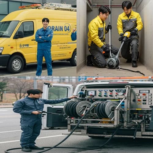 처인구 고압세척 하수구 답답함 없이 뚫어 드려요