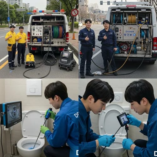 원삼면 하수구막힘 뚫음 시원하게 뚫어 드릴게요