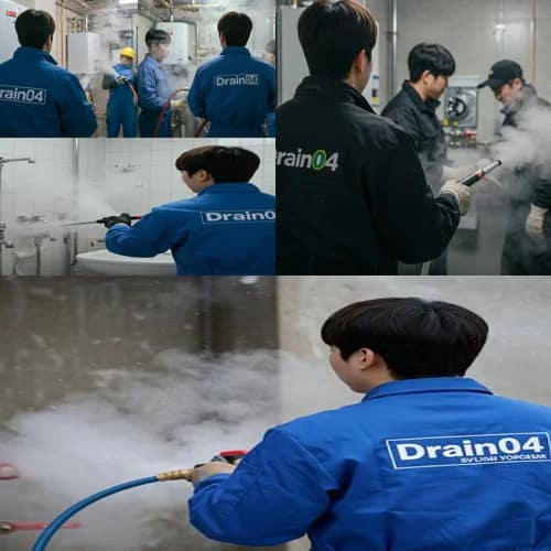신봉동 수도관 동파 하수구 꽁꽁 언 배관 시원하게 녹여