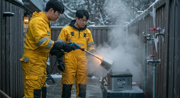 역북동 해빙 하수도 배관 업체 겨울철 하수구 지킴이