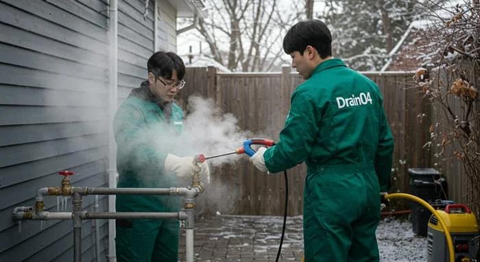 처인구 수도 동파 녹임 해빙 얼어붙은 하수도 문제 해결