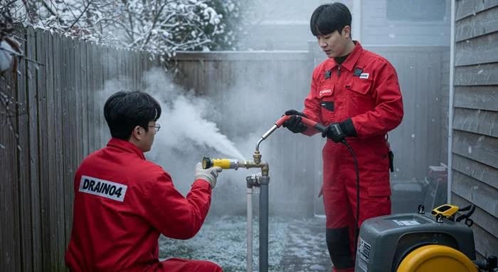 처인구 수도 동파 녹임 해빙 얼어붙은 하수도 문제 해결