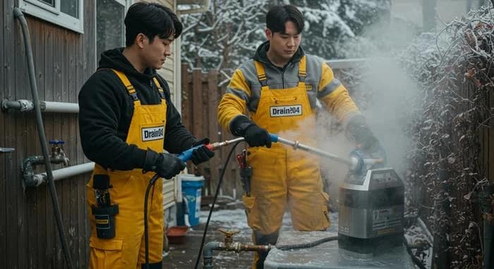 이동면 수도 동파 녹임 해빙 녹여서 시원하게 뚫어