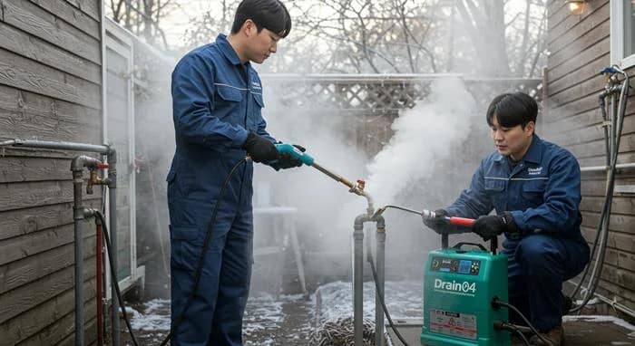 이동면 수도 동파 녹임 해빙 녹여서 시원하게 뚫어
