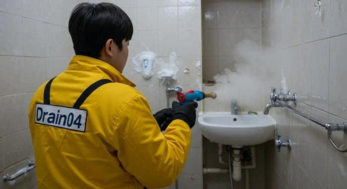 동백동 수도 동파 녹임 해빙 얼었을 때 시원하게 뚫어