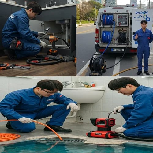 기흥구 하수구 뚫음 배수구 막힘 답답함 제로 만들어 드려요