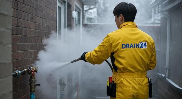 하갈동 수도관 동파 하수구 녹임으로 완벽하게 복구