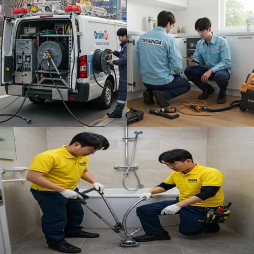 기흥구 하수구 뚫음 배수구 막힘 답답함 제로 만들어 드려요