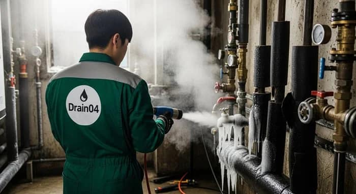 처인구 수도관 동파 하수구 녹임 기술로 완벽 복구