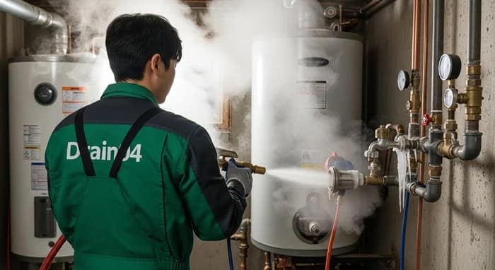 처인구 수도관 동파 하수구 녹임 기술로 완벽 복구