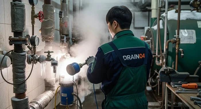 보정동 수도관 동파 하수구 동파로 인한 역류 문제 해결