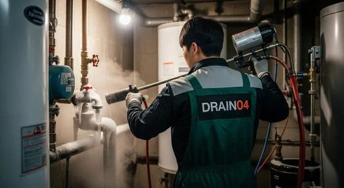 백암면 해빙 하수도 배관 업체 꽁꽁 언 하수도 완벽 복구