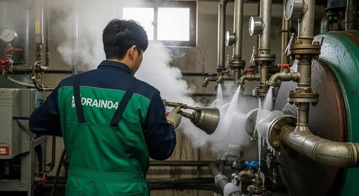 운학동 수도 동파 녹임 해빙 언 수도 녹여 하수구 뚫어