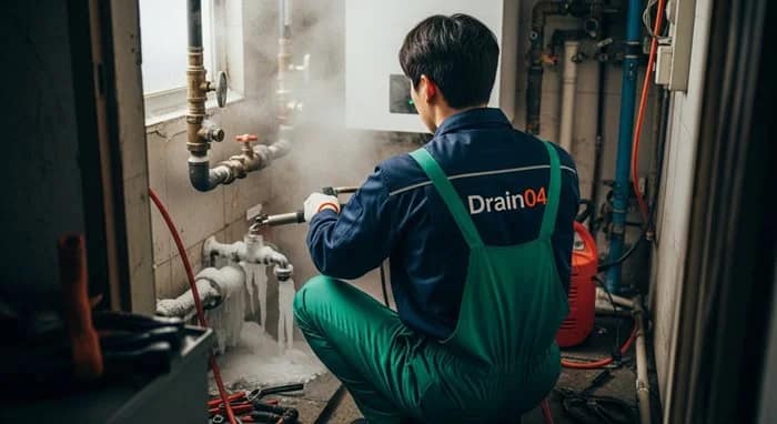 수지구 언 수도 녹임 해빙 업체 꽁꽁 언 수도 하수구 긴급 복구