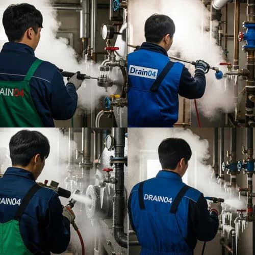 기흥구 하수구 해빙 얼었을때 하수구 얼었을 때 긴급 출동